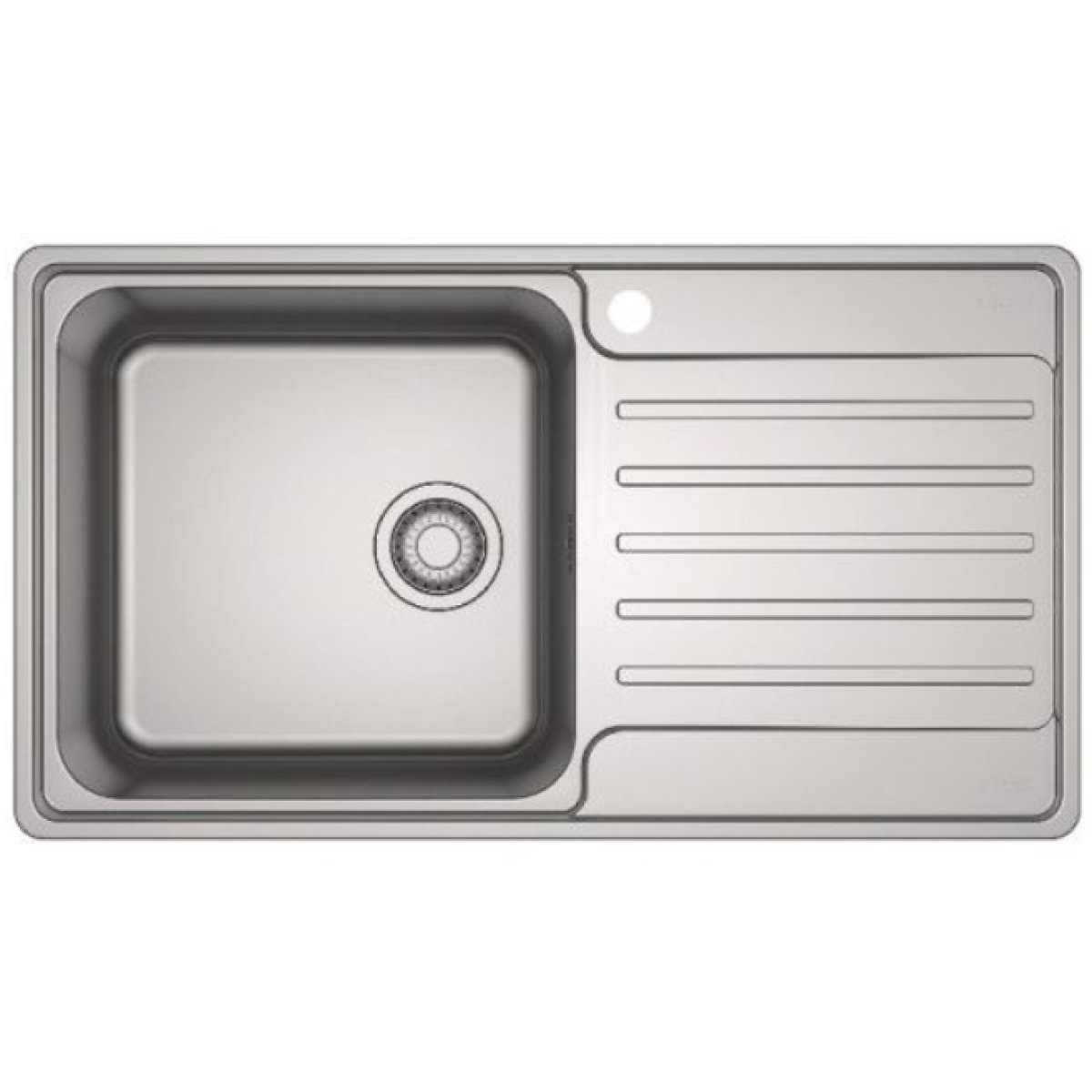 Franke BCX611-86 RHD 不銹鋼圓角右翼枱上昇盆